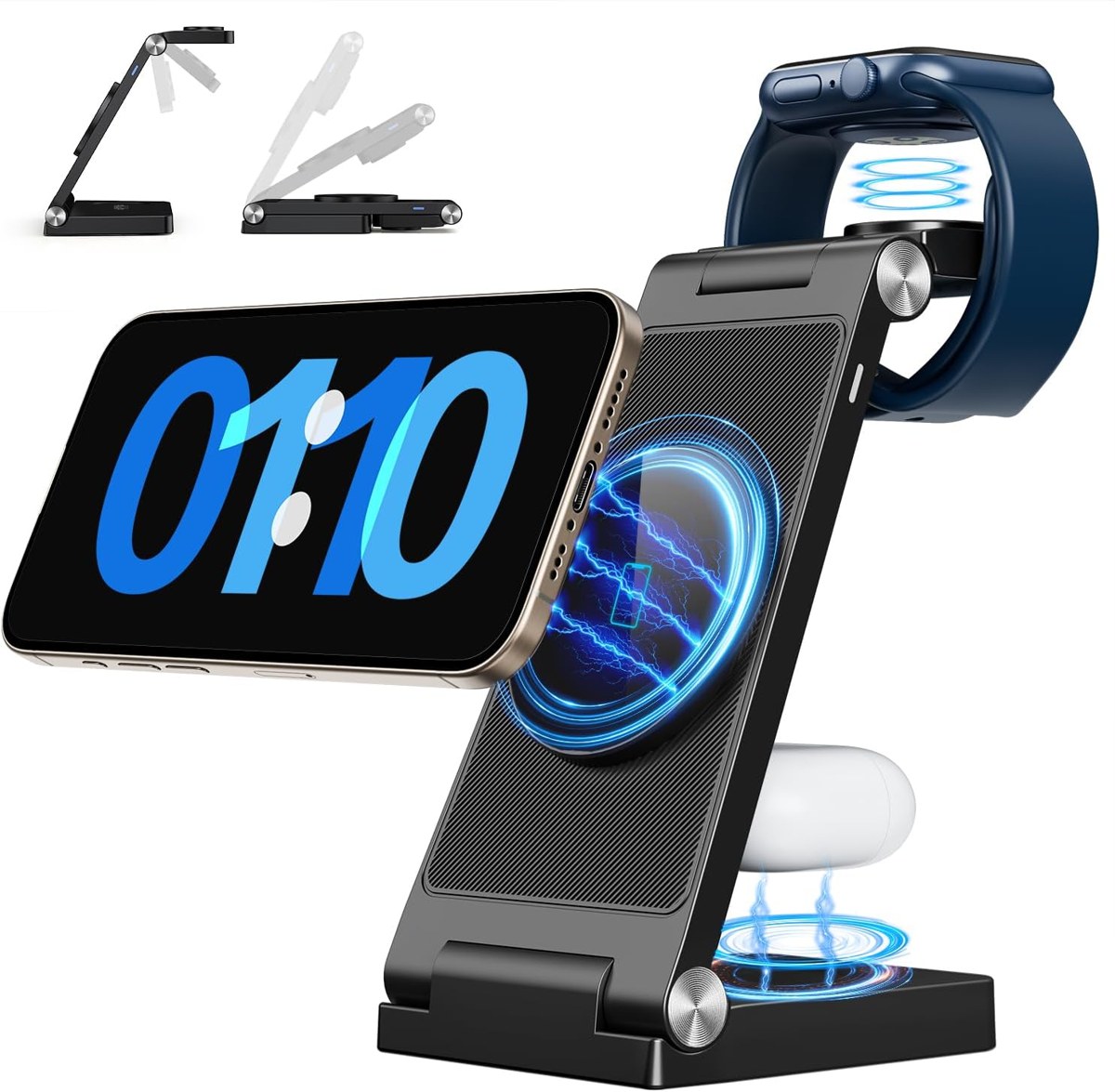 RYND Foldable 3-in-1 MagSafe Charging Station